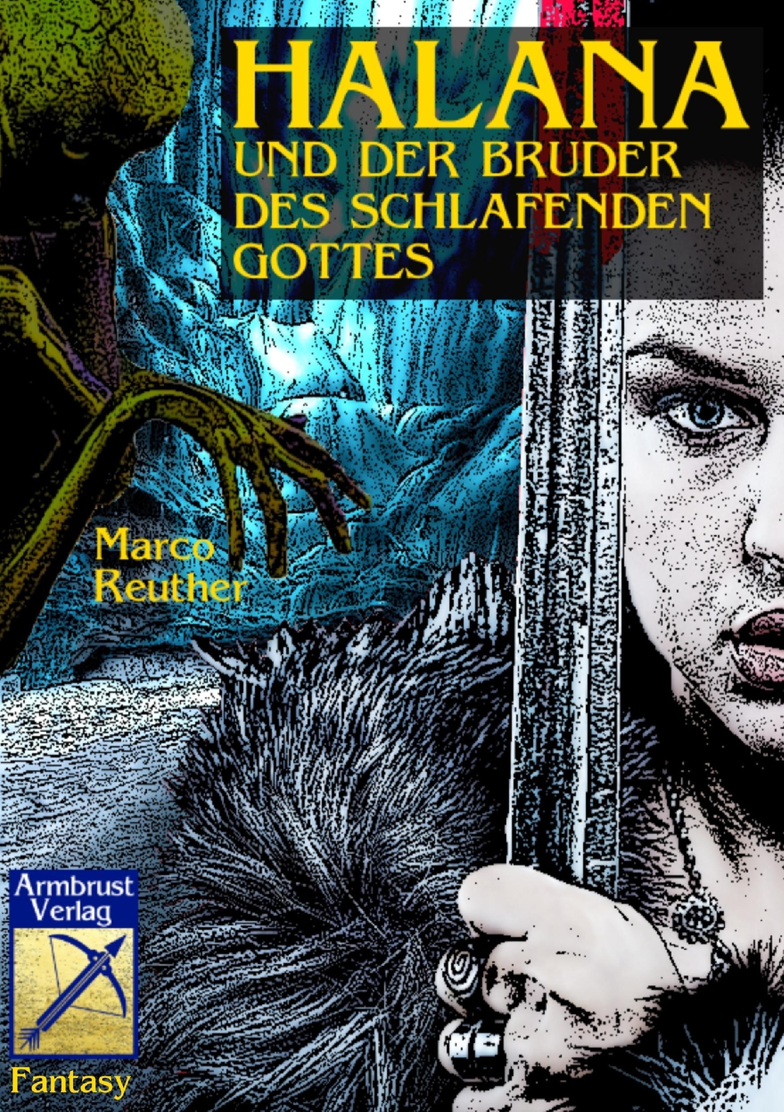 Thumbnail - Halana Und Der Bruder Des Schlafenden Gottes | Buch | 9783946966029