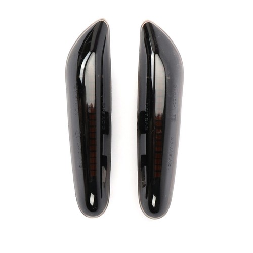 Para BMW E46 E60 E82 E83 E90 marcador lateral luces de giro humo dinámico - Imagen 5 de 8