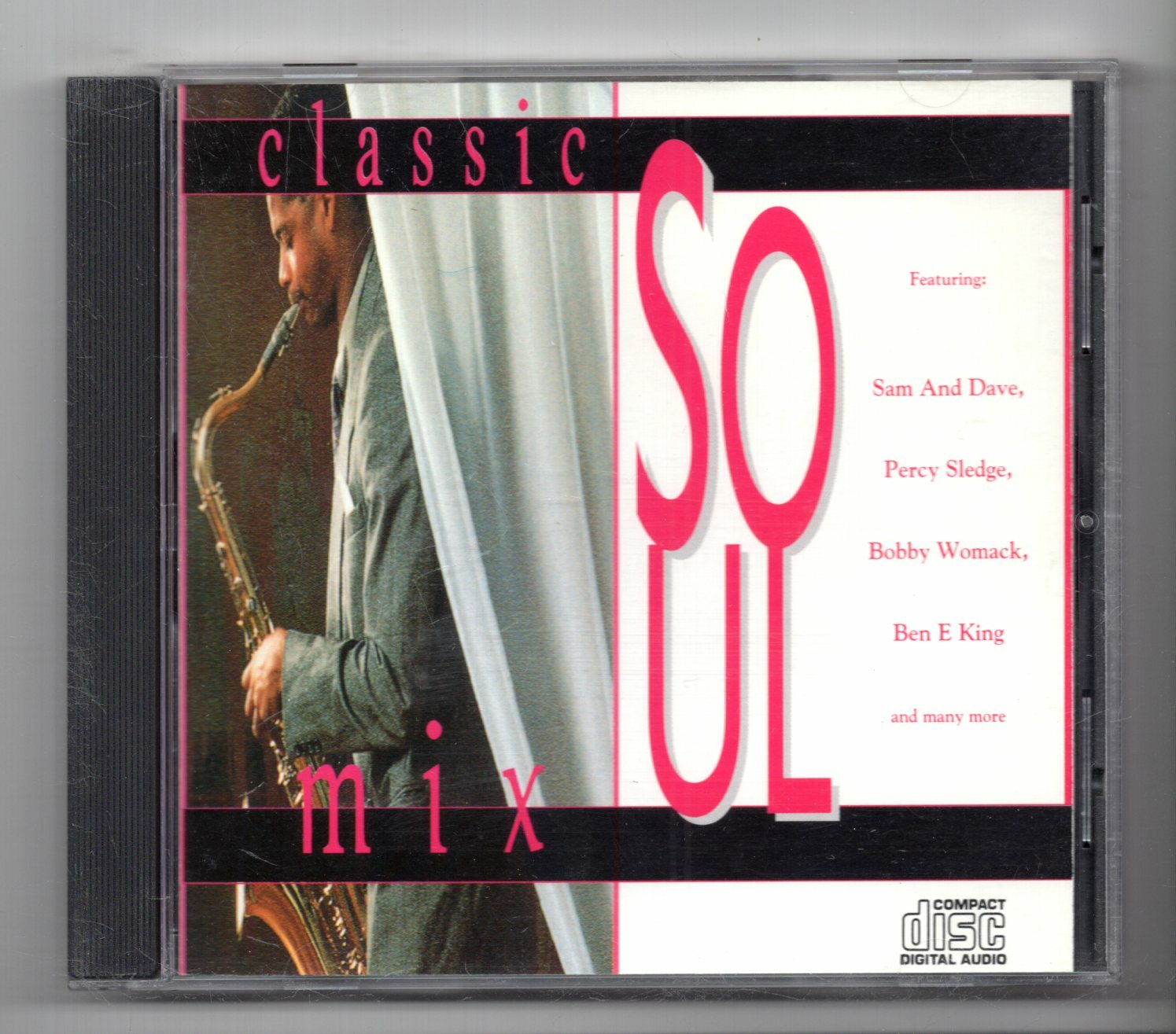 (KH493) Classic Soul Mix, 40 tracks various artists - 1994 CD