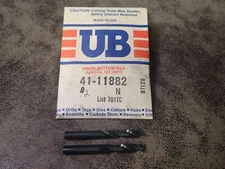 Union Butterfield 4111882 Screw Machine Length Letter N HSS Drill 2 Pack (BN427)