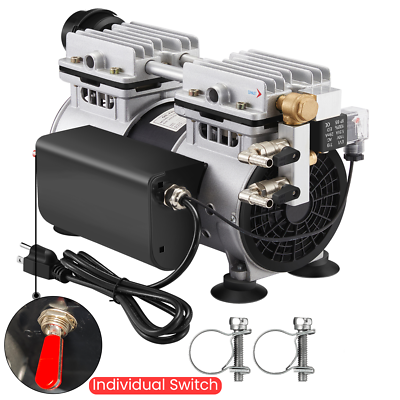 #ad #ad 3 4HP Lake Pond Aerator Pump 5.2 CFM Lake Pond Aeration System 550W Up to 3 Acre $153.53