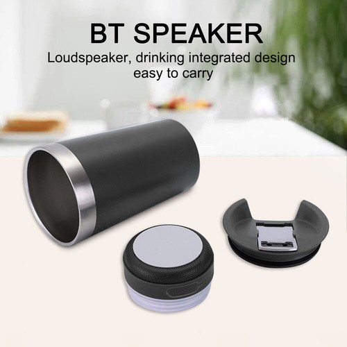 Bluetooth Speaker 16 oz. Tumbler Stainless Steel Cup With Speaker Insulation - Picture 5 of 22