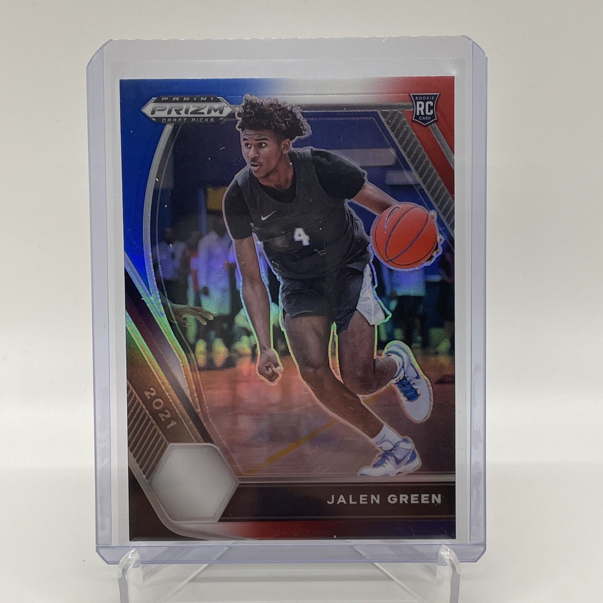 その他 21-22 Prizm choice Jalen Green RC PSA9 2021-22 PANINI PRIZM DRAFT PICKS JALEN GREEN RC RED WHITE BLUE