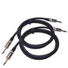 Professional Audio Speaker Cables 1/4" to 1/4" TS Speaker Cords 12 AWG Pack Amp