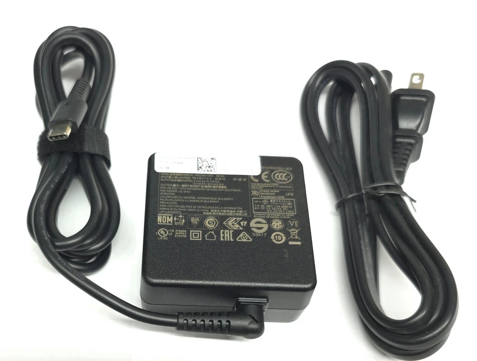 New Chicony 45w USB-C AC Charger For HP Chrome 15a-nb0033dx 8D616UA#ABA 793Y9AV - Image 4 of 4
