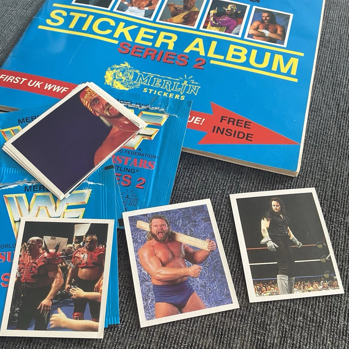 Wrestling 1991 Season Collectable Sports Sports Stickers for sale