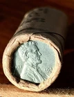 1943-D OBW ORIGINAL BANK WRAPPED ROLL BU UNCIRCULATED LINCOLN WHEAT CENT PENNIES