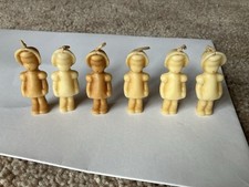 Vintage Birthday Baby Girls  Candles . Super Adorable