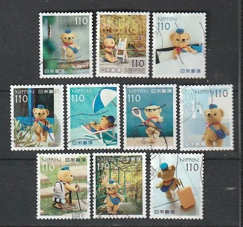 Japan Comm. G357 Post Bear for 2024 , 110yen,  2024.9.11 - at1981