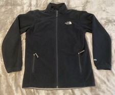 The North Face Windwall Zip Fleece Jacket Jumper Sweater Sz Boys XLarge Black