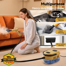 Handheld Steam Cleaner 15-in-1 Fast Heating for Home Kitchen Grease Grout