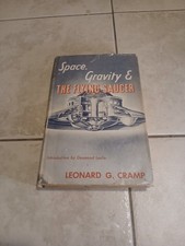 1955 The Flying Saucer Space, Gravity Hard Cover book Ist Edition