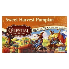 Black Tea, Sweet Harvest Pumpkin, 18 Tea Bags, 2 oz (57 g)