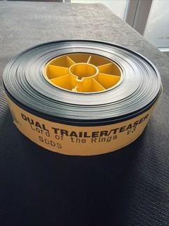 Lord of the Rings. The Fellowship of the Ring dual trailer/teaser 35mm