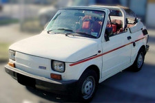FSM NIKI Convertible Soft-top rare original build 650cc air cooled Fiat 126 500