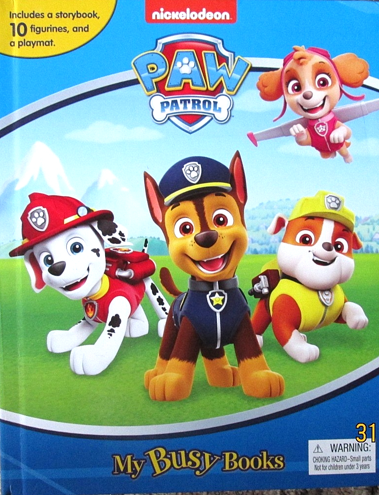 PAW Patrol My Busy Books