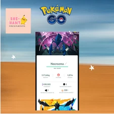 Pokémon go❖❖Shiny Necrozma Special Back ground❖❖Trade or P❖T❖C