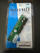 PATA SATA Adapter Converts Serial ATA to Parallel ATA Model LK 13415