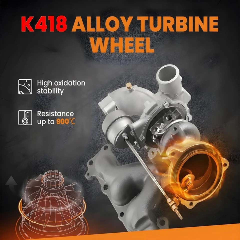 Turbo Charger for 2014-2017 Range Rover Evoque L538 Discovery Sport L550 2.0 - Image 4 of 4