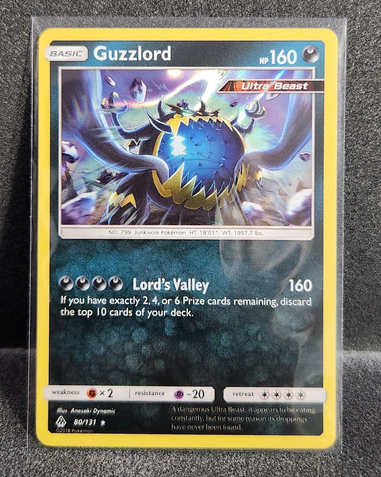 Guzzlord 80/131 Pokemon 