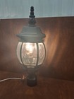 Restored Outdoor Light Post Octagon Light With Bevel Glass — photo 7