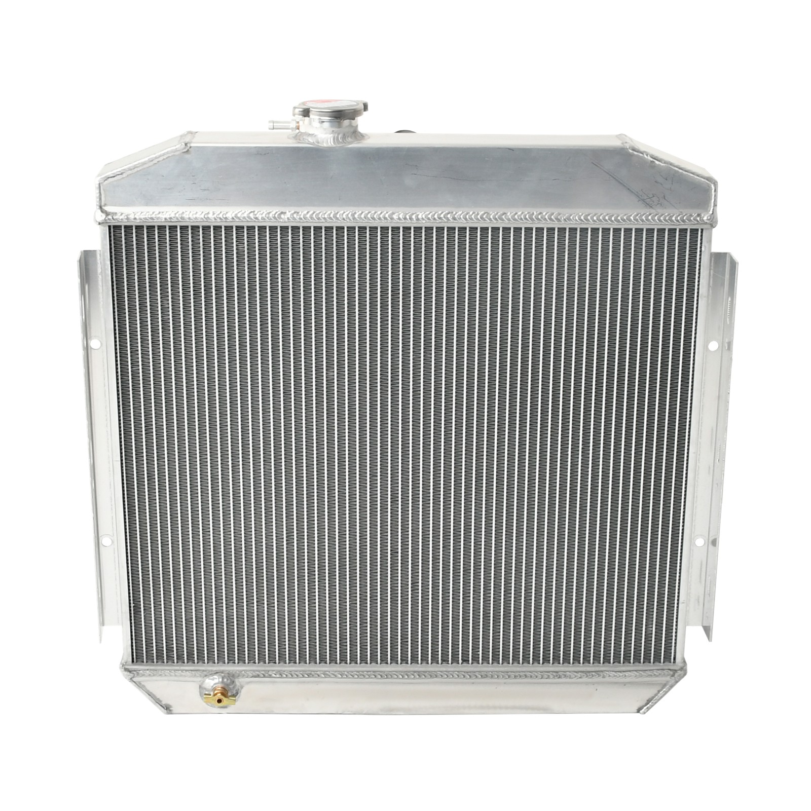 Motor Radiator Light Core Light Radiator 3 Row Aluminum for 1955-1957 Chevy Block V8 150 210 ...