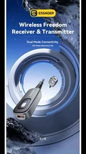 Essager Bluetooth 5.1 Audio Receiver/transmitter- 3.5mm Aux,mic,wireless Adapter
