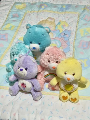 VTG Care Bear Plush Lot 5 Pc Y2K 2000s Stuffed Animal Toy Collector Lot BUNDLE