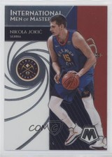 2019-20 Panini Mosaic International Men of Mastery Nikola Jokic Jokić #9 06y2