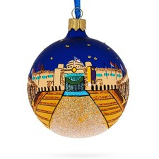 The War Memorial of Korea Glass Ball Ornament 3.25 Inches