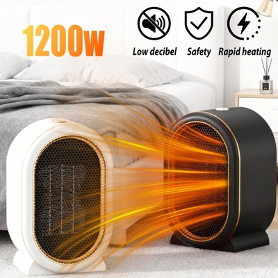 Portable Electric Heater Fast Heating Stove Heater Fan Desktop Room Space Heater