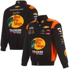 Nascar Austin Dillon Bass Pro Shops Cotton Twill  Full-Snap Jacket Black