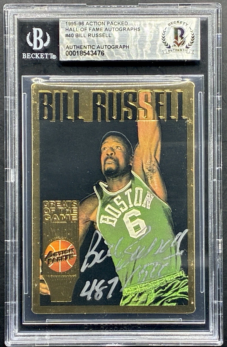 1994-95 Action Packed Basketball Hall of Fame - Bill Russell #40