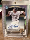 2025 Bowman Chrome Konnor Griffin Refractor Prospect Auto /499 CPA-KG Pirates