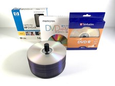 Lot of 71 Total DVD-R DVD-RW CD-R CD-RW Mixed Brands 16x 4.7GB 120 min NEW