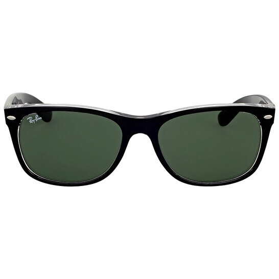 Ray-Ban Wayfarer 58mm Polarized Sunglasses Black for sale online
