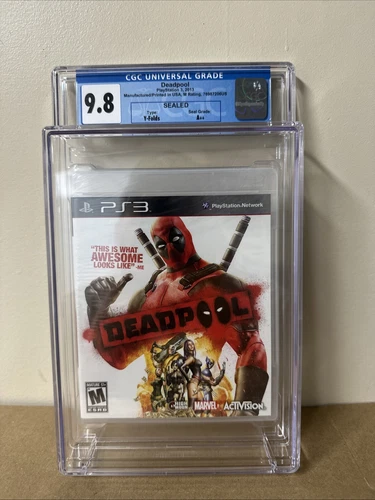 Deadpool Sony PlayStation 3 PS3 New Factory Sealed CGC Graded 9.8 A++ Seal