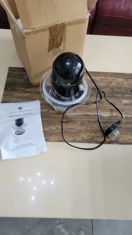 Cook’s Essentials Electric Mini Food Chopper - Image 2 of 4