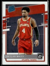 2020-21 Panini Donruss Optic Skylar Mays Rated Rookie RC #196 Atlanta Hawks
