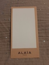 Carte Parfumée - Perfume Card . Alaïa