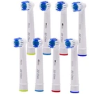 8 Toothbrush Attachments Compatible with Oral B Precision Clean Brush Heads