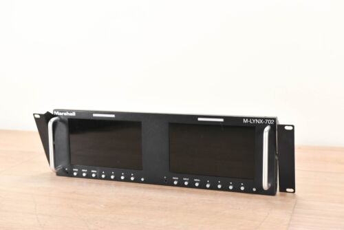 Marshall M-LYNX-702 V2.0 Dual 7" Rackmount LCD Display (NO POWER SUPPLY) CG000UH - Afbeelding 1 van 11