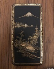 Handmade. Late Meiji pd. Antique Japanese Cigaret Case .  In great condition.