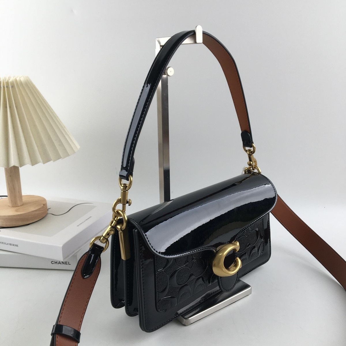 ショルダーバッグ・ポシェット COACH Tabby Shoulder Bag 26 In Signature Leather CM554 COACH Tabby Shoulder Bag 26 In Signature Leather Red CM554