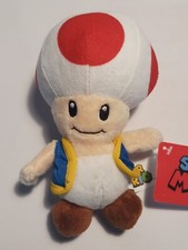 Nintendo Super Mario - Mini Toad 7 Soft Plush...