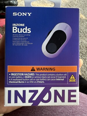 Sony InZone Bluetooth Truly Wireless Noise Cancelling Ear Buds Black WF-G700N/BZ