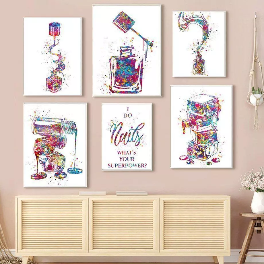 Nail cheap poster wall