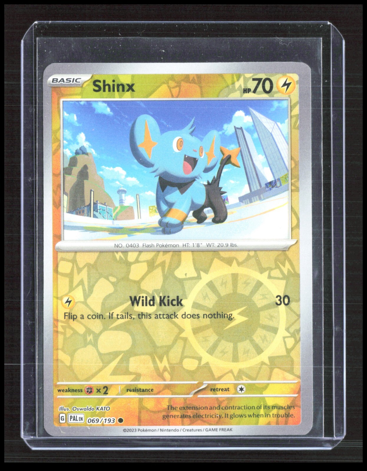 Shinx 69/193 SV02: Paldea Evolved Pokemon TCG Reverse Holo CB-2-3-A-3