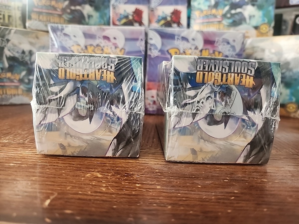 Pokemon - Heart Gold Soul Silver Booster Box 18 Packs - Spanish - SEALED
