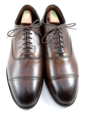 NEW Allen Edmonds  "PARK AVENUE" Men's Cap-Toe Oxfords 13 EEE Chili   USA (565N)